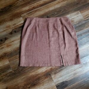 Elegant, earth tone brown skirt